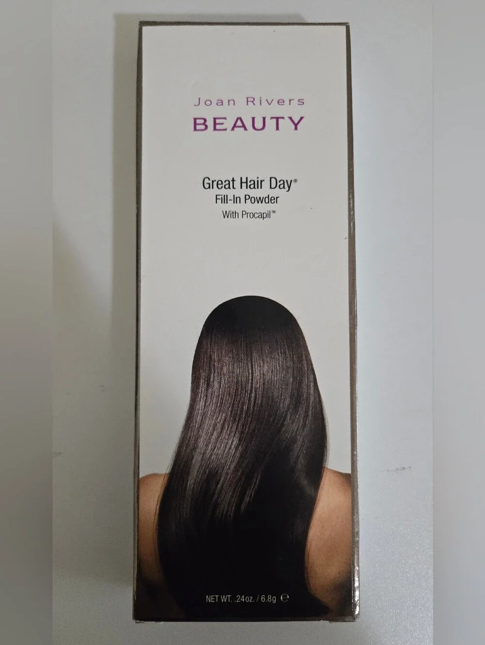 Joan Rivers Beauty Great Hair Day Fill-In Powder - Dark Brown Shine